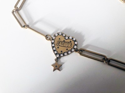 dior heart choker