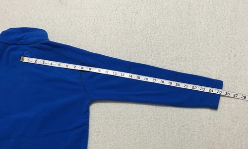 Marmot Sweatshirt Girls Medium Blue Long Sleeve Fleece 1/2 Zip Pullover - Picture 11 of 11