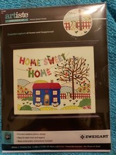 artiste Zweigart Embroidery Kit Home Sweet Home 2015 Brand NEW 1215565. NIP
