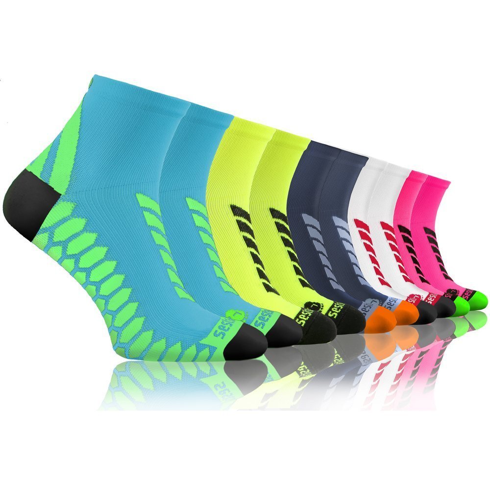 Calcetines deportivos calcetines para correr mujer hombre trekking Sesto Quarter medias de compresión