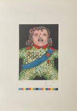 Enrico Baj - Il generale (Guttuso Salvador Dalì Bueno Christo Warhol Picasso)