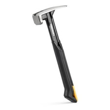Martillo rasgador de acero ToughBuilt 16 oz garra recta lisa mango de goma grande imán