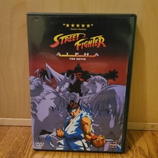 Street Fighter Alpha The Movie DVD Martial Arts Action Anime Collectible