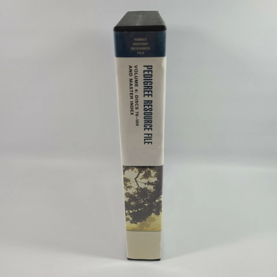Pedigree Resource File Vol 4 Family Search Discs 76 - 100 Master Index Included - Image 3 of 4