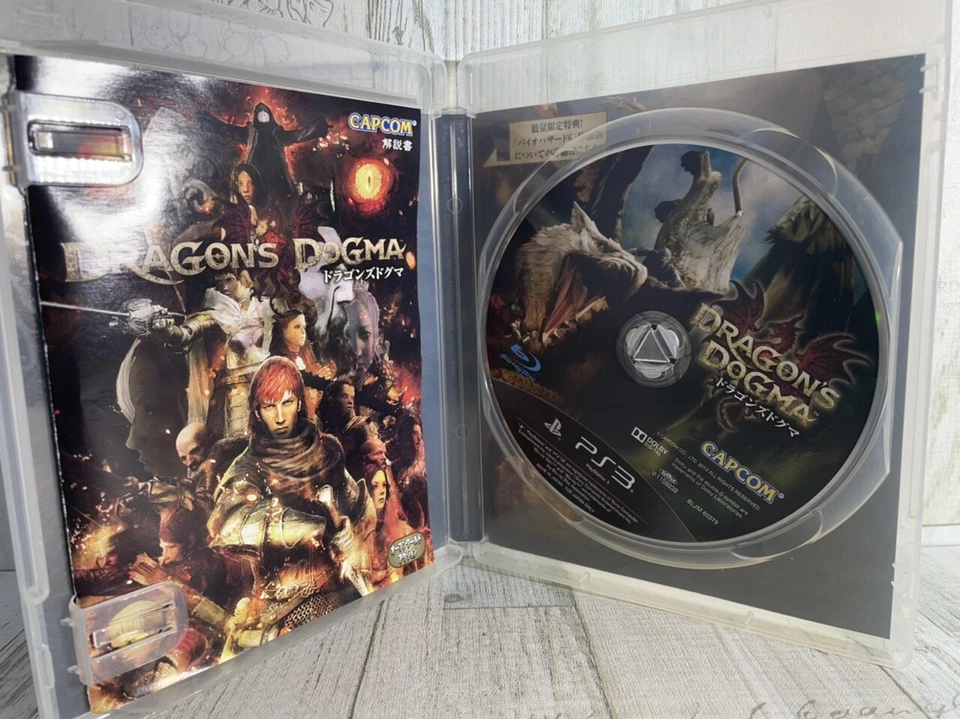 PS3 Dragon's Dogma Japanese Version - CAPCOM - Open-World Action RPG - USED - Image 2 of 4