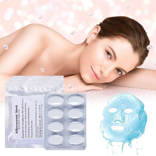32pcs Collagen Tablets Fruit Vegetable Facial Face Mask Natural Machine Maker