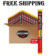 Jack Link's Beef Sticks, Teriyaki – Protein Snack, Meat Stick 0.92 Oz. 20 Count