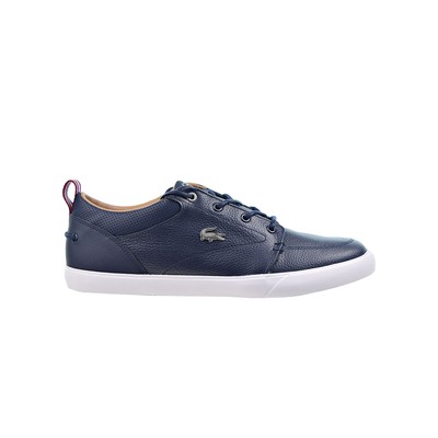 Mens Blue Lace Up Casual Sneakers Shoes 