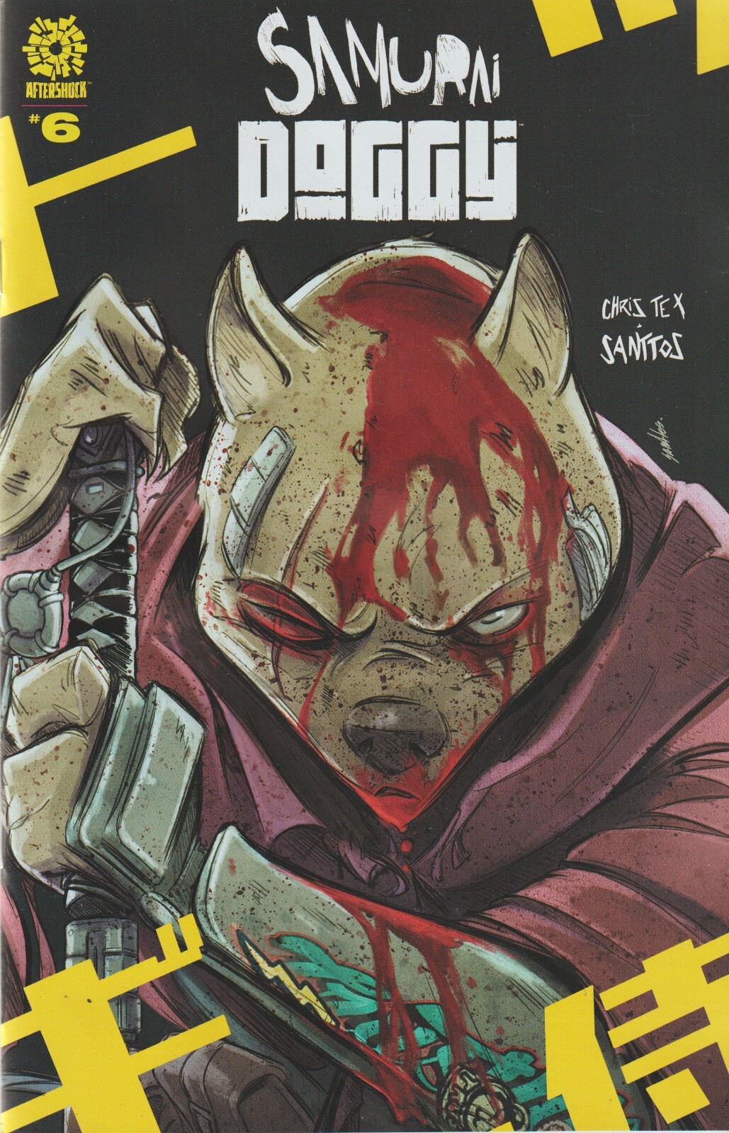 AFTERSHOCK COMICS SAMURAI DOGGY #6 MAY 2023 1ST PRINT NM
