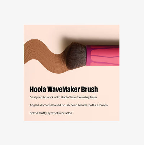 Benefit Cosmetics Hoola WaveMaker Cream Bronzer Brush - Angled and Dome-Shaped - Picture 3 of 3