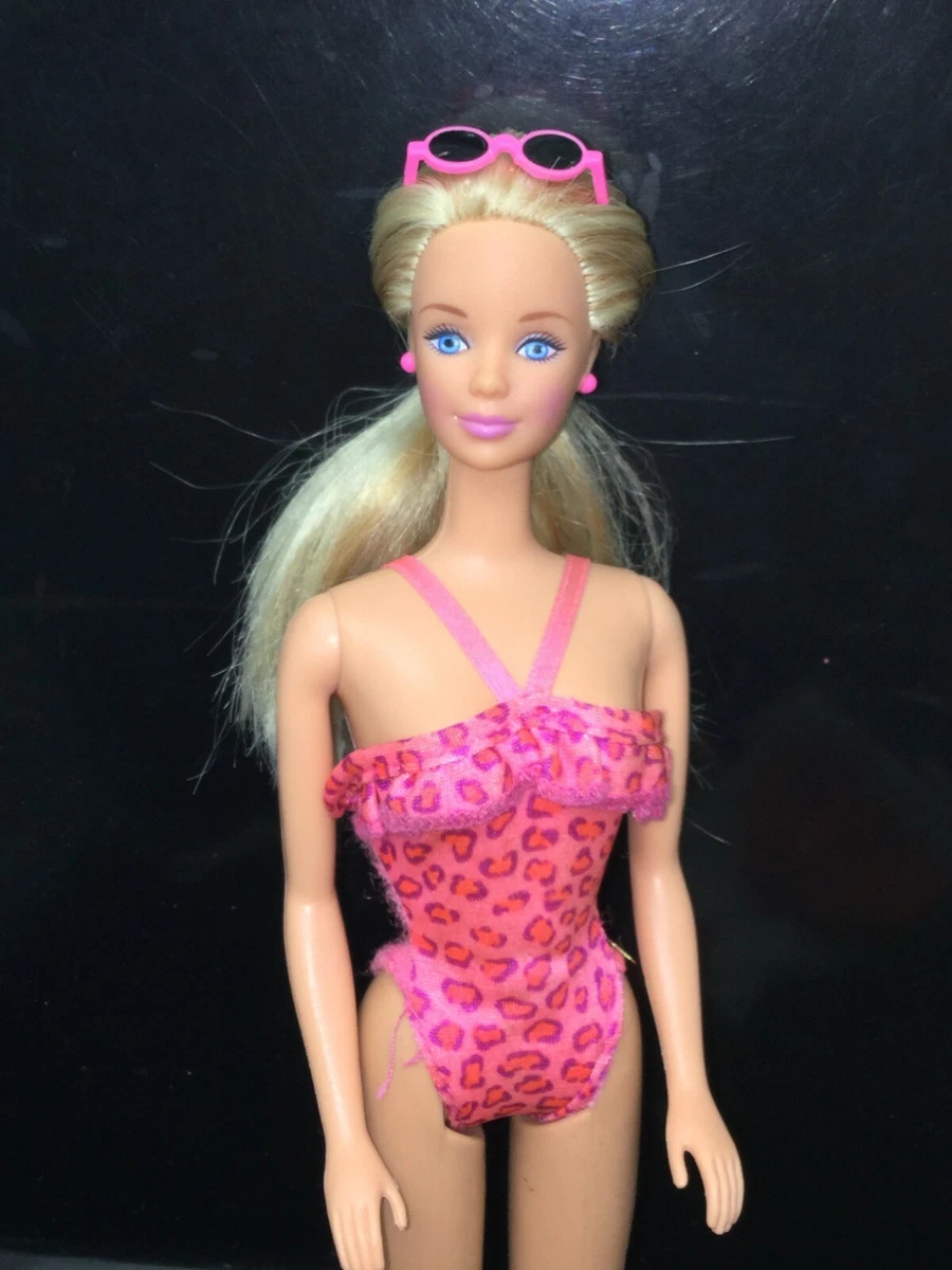 Barbie clearance pink swimsuit
