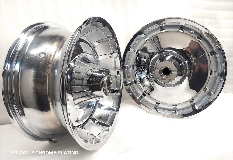 Harley Davidson Chrome Fatboy Fat boy Wheels 2018-2023 FLFBS ,Exchange Program - Imagem 2 de 4