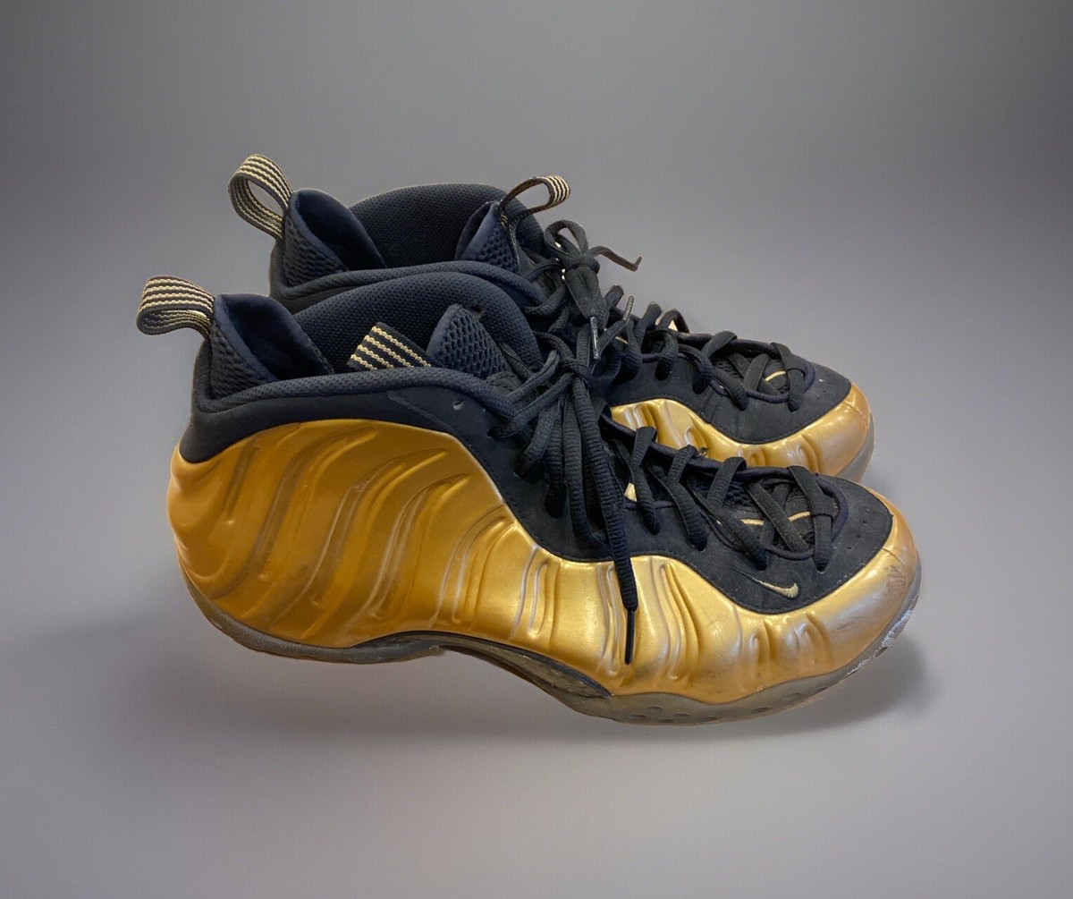 foamposite gold metallic