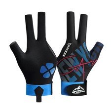 Breathable Billiards Glove 3 Finger Pool Glove for Left Hand - High Elasticity