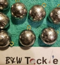 (10) 12 oz & (10) 16 oz Cannonball Sinkers - Lead Fishing Weights - Free Ship