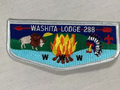 Washita OA Lodge 288 cb S15b Flap Boy Scout Patch