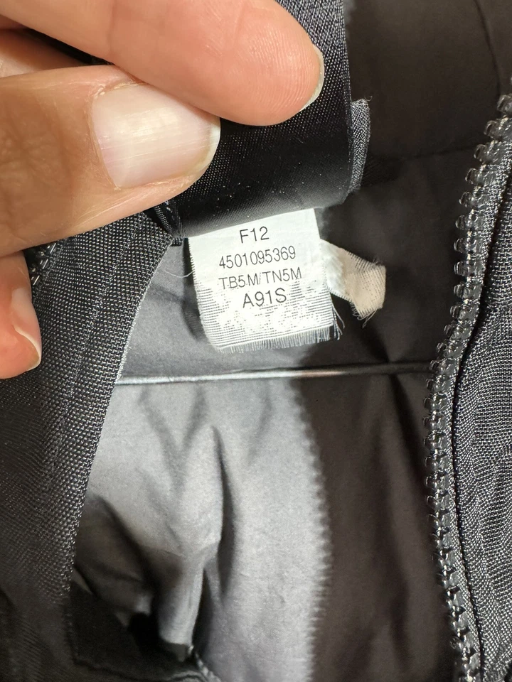 The North Face Jacket Boys XL Black Hyvent Goose Down Hooded Ski Snowboarding * - Image 4 of 4