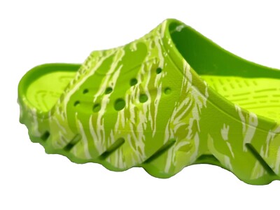 Crocs Sliders Echo Herren Tiger Camo Größe 6, 7, 9 UK Slipper