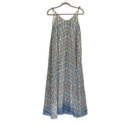 chinese dress ladies La Lune Plunged Cross Back Maxi Dress | Iceberg Blue | Dresses