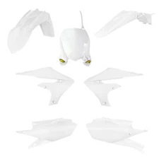 Cycra Complete Plastic Kit Set White Fits YAMAHA YZ250F 2019-2022 YZ450F 2018-22
