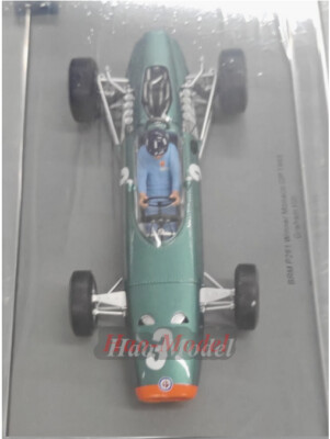 Spark 1:18 Monaco brm p261 hill 1965 Racing Resin Diecast Model Car Display Toys