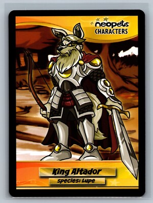 Neopets 2008 King Altador #50 Characters Card | eBay