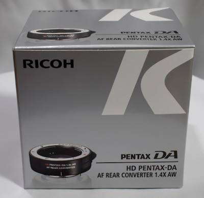 PENTAX HD PENTAX-DA AF REAR CONVERTER Lens 1.4X AW APS-C K-mount