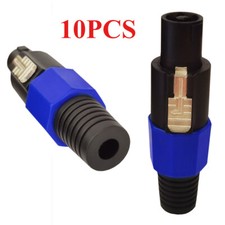 Speakon Male Adapter 4Pole Connector Audio Speaker Cable NL4FC NL4FX NLT4X NL2FC