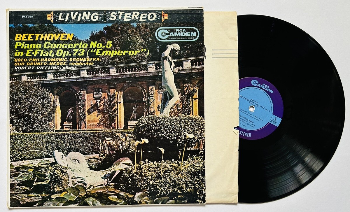 Vintage, Lot Of 2, Beethoven Vinyl LP, “Emperor” 1960, “Eroica