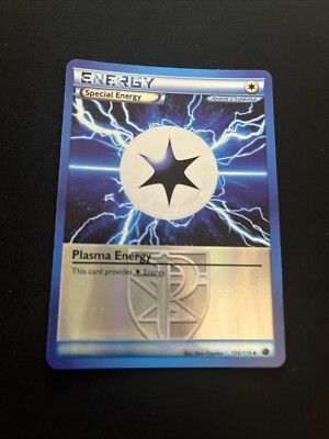 Plasma Energie 106/116 MINT/NM Pokemon Karten Reverse Holo Rare Vintage Freeze
