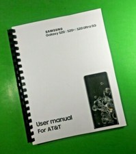 Owners Manual for Samsung Galaxy S20  Ultra 5G for AT T Phone 181 Pages