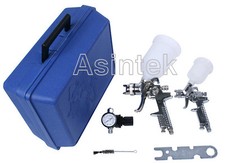 Aerografo pistola per verniciare kit con valigia professionale vernice a spruzzo