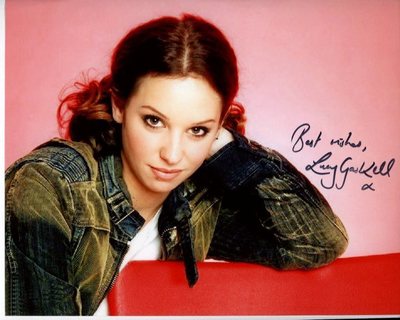 LUCY GASKELL Signed Autographed 8x10 CUTTING IT RUBY FERRIS Photo