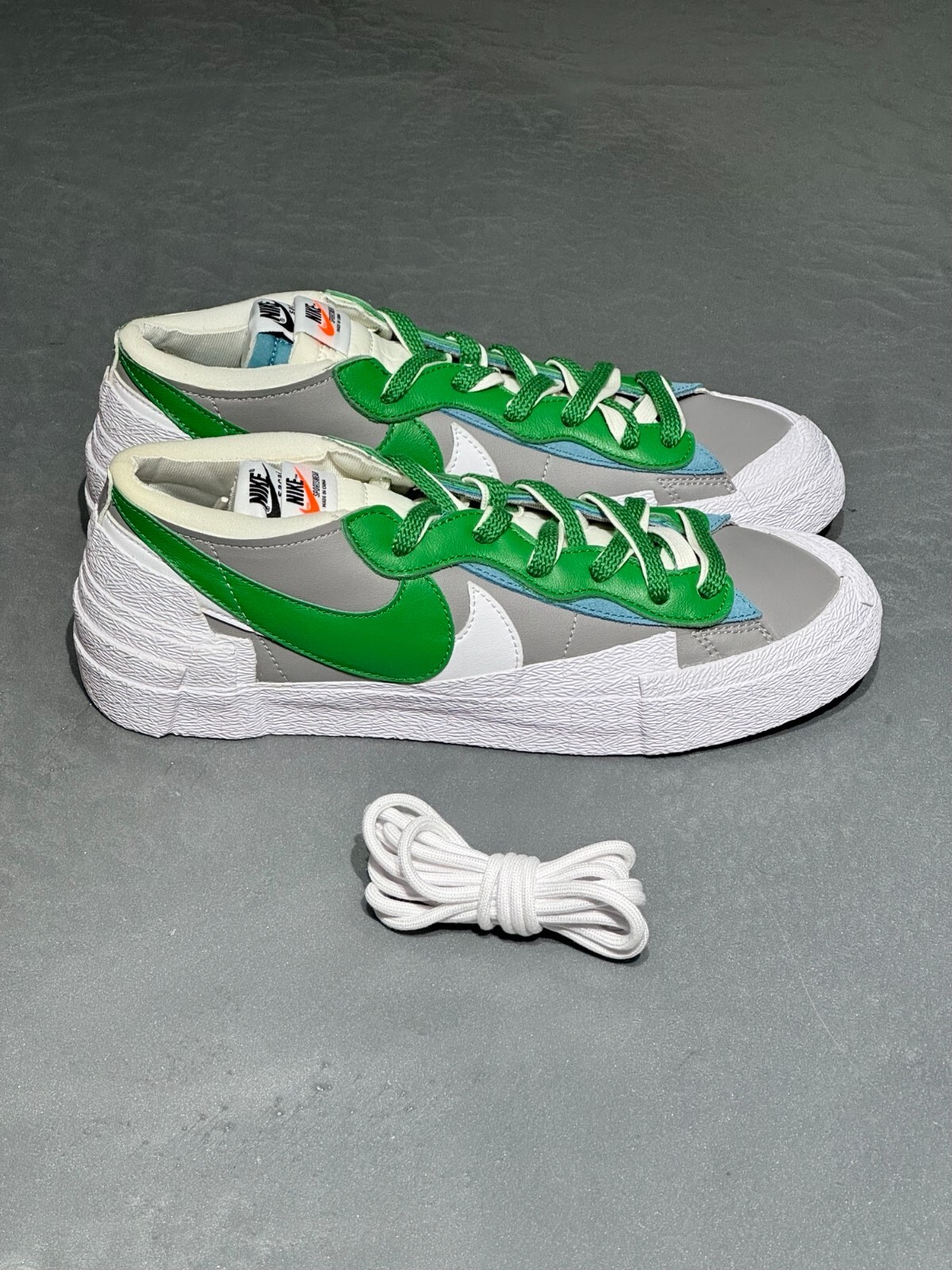 SACAI X NIKE Nike x Sacai Blazer Low Classic Green Taglia 44