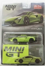 2023 MINI GT MIJO EXCLUSIVE MCLAREN ARTURA FLUX GREEN #496