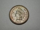 OLD US COINS 1867 INDIAN HEAD CENT PENNY