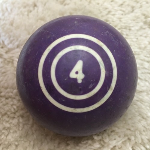 #4 Pool Ball. Antique, Vintage And Current Style Balls. Many To Choose From. - Picture 245 of 353