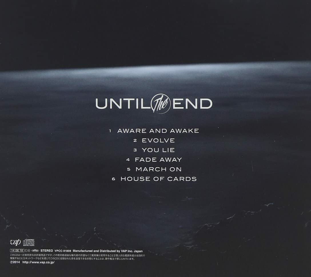 coldrain UNTIL THE END 2014 3rd Mini Album CD New J