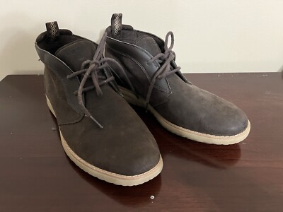 UGG Union Gray Suede Chukkas UGG | Shoes | Ugg Mens Union Hyperweave Chukka Sneaker Gray  main image 4