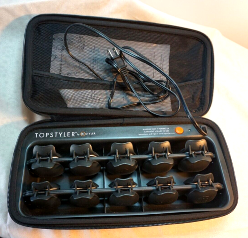 TopStyler by Instyler 10 Heated Ceramic Styling Shells Hair Curlers with Case - 第 1/6 張圖片