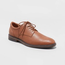 Men Leo Oxford Dress Shoes - Goodfellow Co Brown 9