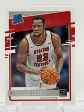 Charles Bassey 2021 Panini Chronicles Draft Picks #48 Western Kentucky