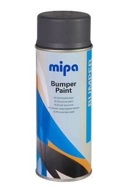 Mipa Bumper Paint Spray DB7354 grau 400ml Strukturspray Stoßstangen Außenspiegel
