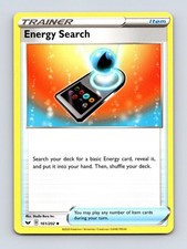 ENERGY SEARCH 161/202 UNCOMMON SWORD & SHIELD POKEMON MP