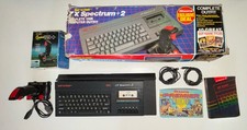Vintage Sinclair ZX Spectrum Plus +2 Computer 128K Gaming Console Dixons Box