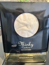 Minky Couture Designer Robe Cream Color SMALL ADULT -BRAND NEW RUNS LARGE UNISEX