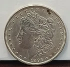 1896 p Morgan Silver Dollar - Vibrant Uncirculated Details