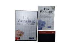 Pro Wrestling Sega Master System Complete in Box