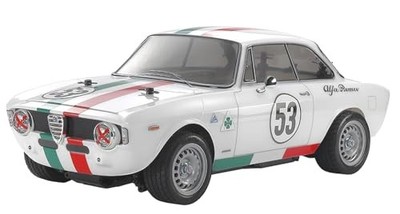 ホビーラジコン TAMIYA Alfa Romeo GIULIA SPRINT GTA1/10 Tamiya Alfa Romeo Giulia Sprint GTA 1/10 RC Car MB-01 RWD Kit