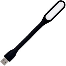 BUBUCAM USB Lamp LED Mini Light Laptop 6.7 x 0.7 x 3.35 inches, Black